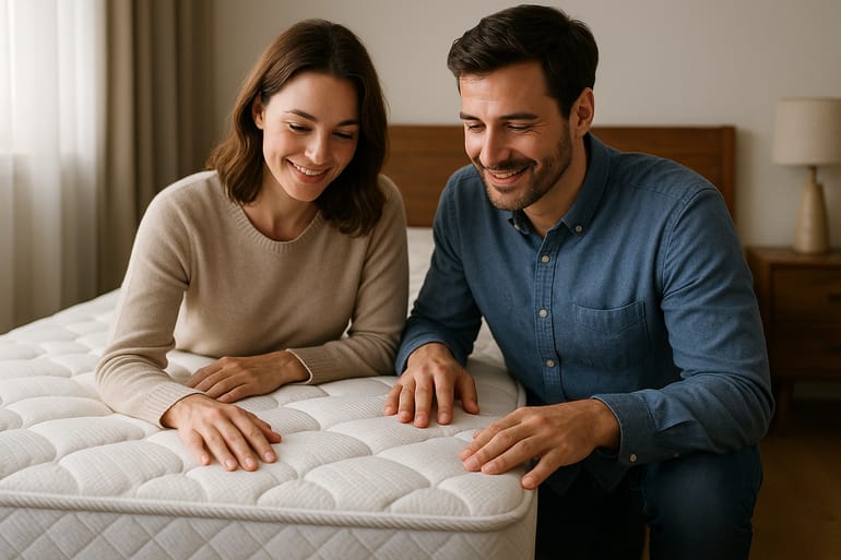 Guia do colchão Queen para casal: tamanho ideal