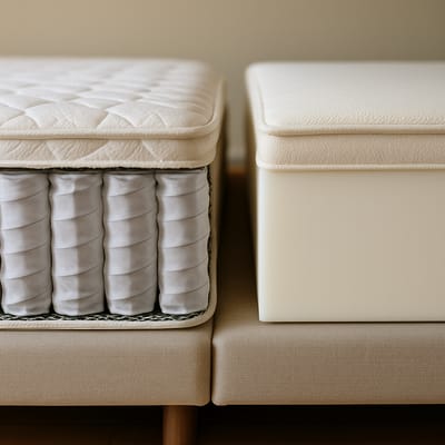 Colchões com molas ou de espuma: o que muda no suporte?