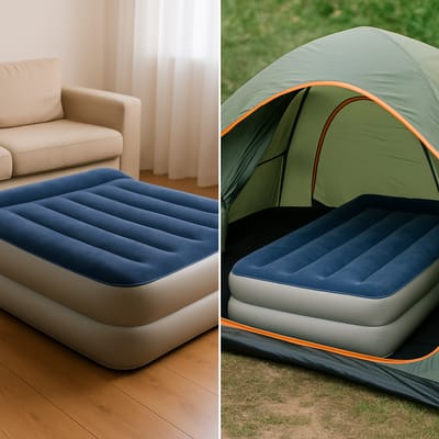 Casa ou camping: como decidir o colchão inflável