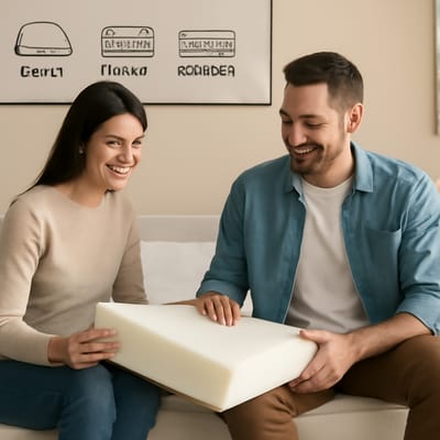 Espuma, látex ou molas: qual combina com você?