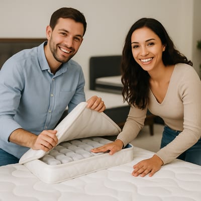 Por que um colchão casal com molas ensacadas?