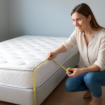 Como medir cama, box e quarto para um colchão 88x188 cm?