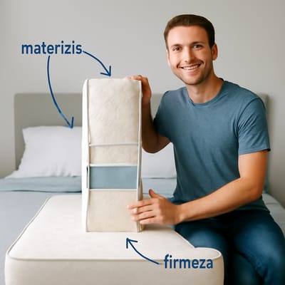 Quais materiais e níveis de firmeza merecem mais atenção?