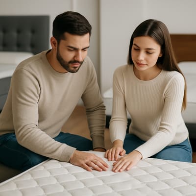 Como escolher firmeza e densidade para conforto a dois?