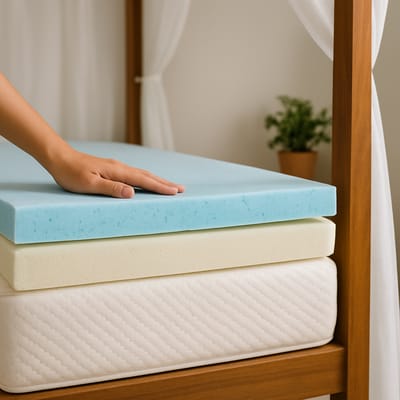 Materiais e conforto térmico: gel, espuma e látex