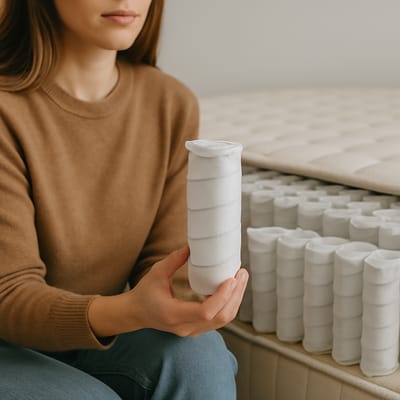 O que são molas ensacadas e por que importam?