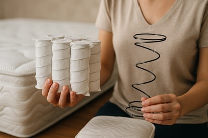 Guia de colchões de molas: entenda as molas ensacadas